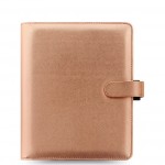 Organizer A5 SAFFIANO METALLIC oro rosa edizione speciale