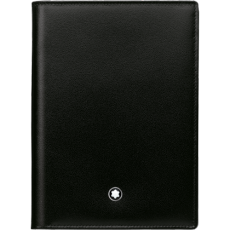 Portafoglio verticale 4 c. cr. con trasparente Meisterstuck pelle nero Portafoglio verticale 4 c. cr. con trasparente Meisterstuck pelle nero