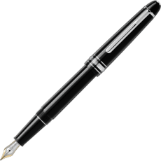 MONTBLANC. Penna stilografica Meisterstuck classique finiture platino