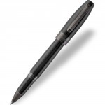 MONTEGRAPPA. Penna roller Fortuna nero finit. placcate rutenio 