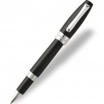 MONTEGRAPPA. Penna roller Fortuna nera finit. placcate palladio