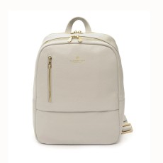SPALDING & BROS. Zaino donna CLELIA collezione Tiffany pelle vitello off white